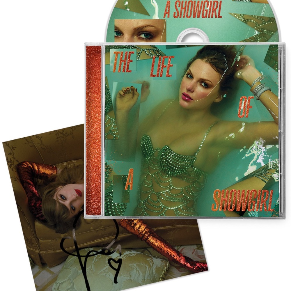 The Life of a Showgirl CD + Hand Signed Photo 2 × 1